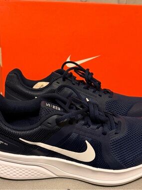 Nike Box Label – Midnight Navy and White